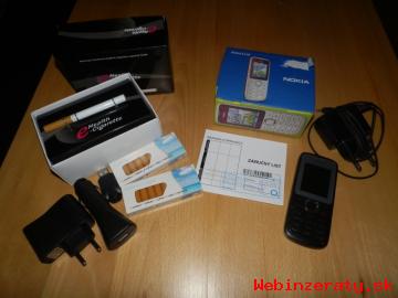 Nokia C1-01 + e-cigareta