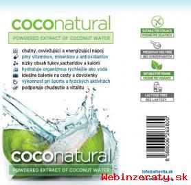 Kokosov voda - COCONATURAL