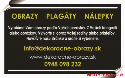 Tlaen obrazy na pltno