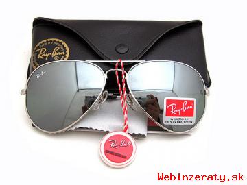 Ray Ban Aviator Silver zrkadlovky