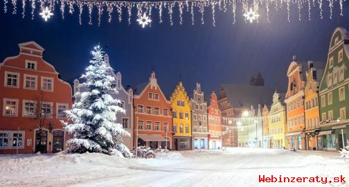 Vianočné trhy Praha, Salzburgu, Mníchov.