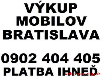 VKUP MOBILOV   a IPHONOV   v Bratislave