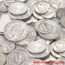 Vkup striebornch minc