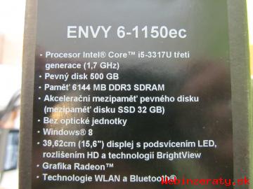 HP ENVY 6-1150ec Ultrabook i5-3317U