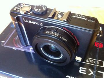 Panasonic Lumix DMC-LX3 2xbateria