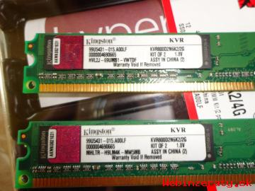 2Gb kit (2x1GB) Kingstone DDR2 800MHz CL