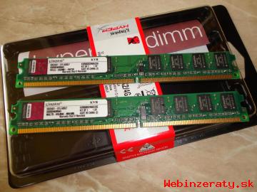 2Gb kit (2x1GB) Kingstone DDR2 800MHz CL