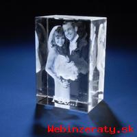 Foto 2D, 3D laser crystal, kitl, sklo