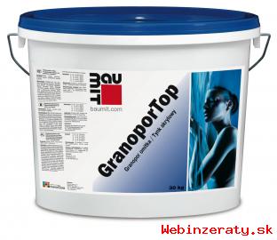 BAUMIT GranoporTop omietka 1,5 mm kraba
