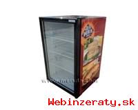 130 L.  vitrnov podpultov chladnika