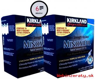 Kirkland Minoxidil 5% roztok 3x60 ml