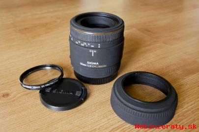 Objektív SIGMA 50mm F2,8 DG macro/Canon