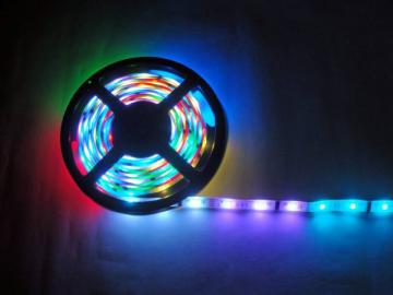 LED pasiky vodotesne, RGB, trafo, ovlad
