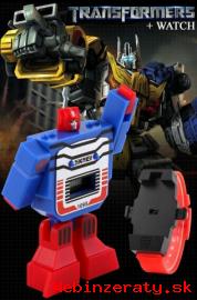 Transformers hodinky a hračka v jednom !