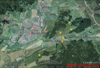SNV Harichovce - 5 Pozemkov - 8516 m2