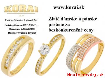 Zlat prstene od KORAI