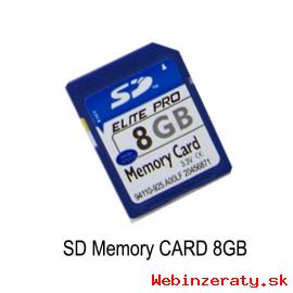 32 GB a 64 GB micro sd a 8 GB sd karty