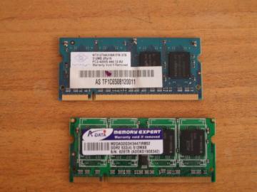DDR2 512MB RAM do NB (BA, PB, Kuty)