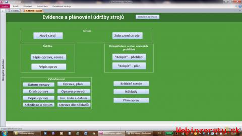 Vytven aplikac v MS ACCESS