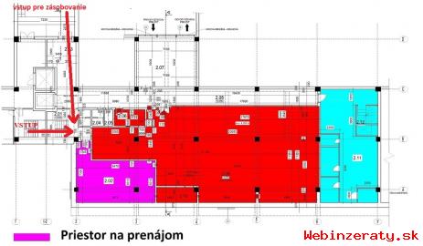 Kancelrske priestory na prenjom - Tren