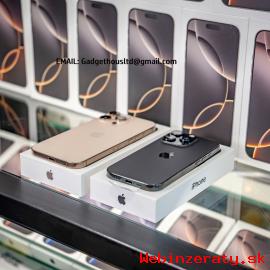 Apple iPhone 16 Pro Max, iPhone 16 Pro