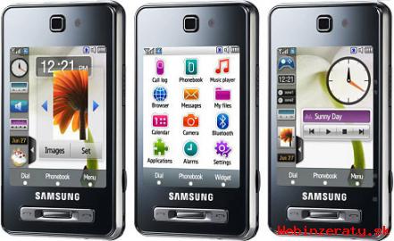Predm mobil Samsung Touchwiz F 480
