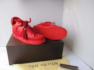 Louis vuitton topnky tenisky dons red