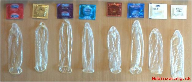 Opravy, čistenie a šitie kondómov. 
