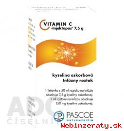 Infzny Vitamn C Injektopas 7,5g