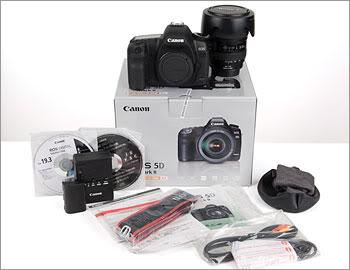 Canon EOS 5D Mark II 21MP DSLR Camera+wi