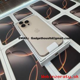 Apple iPhone 16 Pro Max, iPhone 16 Pro,