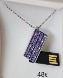 Luxusný 4Gb USB kluč Swarovski elements