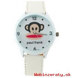 Hodinky Paul Frank, ierne alebo biele. 