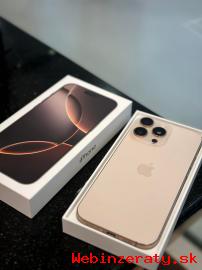 Apple iPhone 16 Pro Max a iPhone 16 Pro