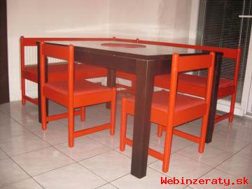 kuchynsk stl, stoliky a lavica