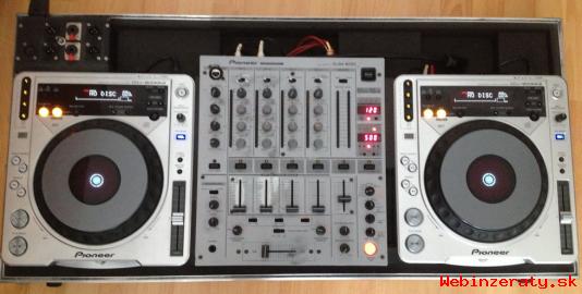 Predm 2 x DJ CDP PIONEER 800 MK 2 a DJM