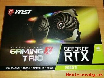 Predaj Msi Rtx 2080ti X trio / 2080