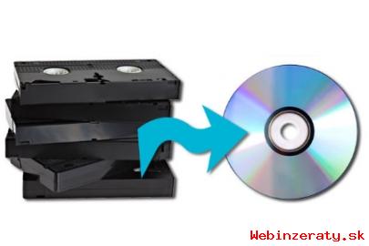 Prepis z VHS na DVD (alebo aj BD)