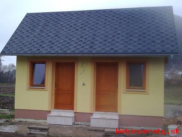 Vroba montovanch domekov, cht a gar