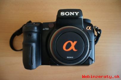 SONY Alpha 700 telo