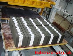 Concrete block manufacturing plants