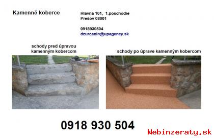 1.  kamenn koberec