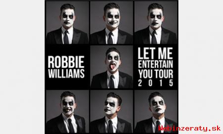 Lstky na koncert Robbieho Williamsa