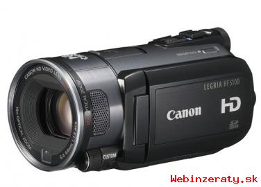 CANON HF S100, Full HD videokamera