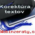 Korektra slovenskch textov