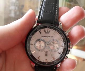 BIELE PANSKE HODINKY EMPORIO ARMANI