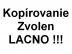 Kop�rovanie A4, A3  �iernobielo aj fareb
